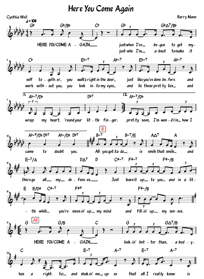Sheet Music